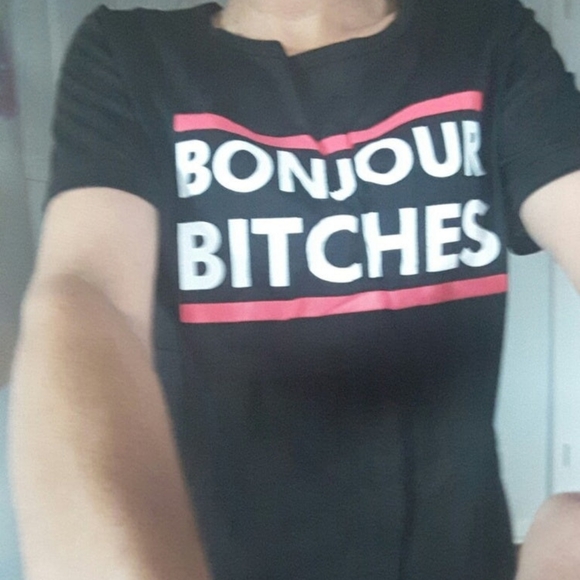 Bonjour BITCH*s Tee - Picture 3 of 7